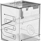 Ultimate Guard Boulder 100+ Clear, Deck Case for 100 Double-Sleeved TCG Cards, Transparent, Secure & Durable Storage for Trading Card Games, Transparent