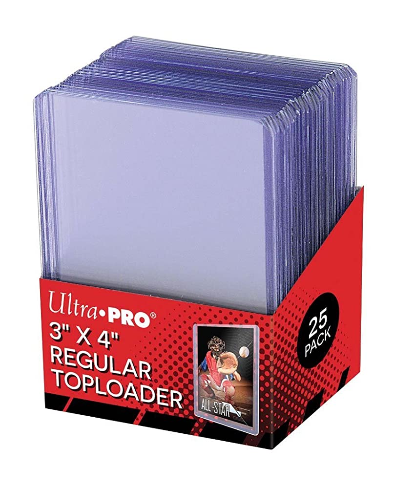 Ultra Pro 1,000 Regular Series 3"x4" Toploaders Case 1000-40 Sealed 25ct Packs