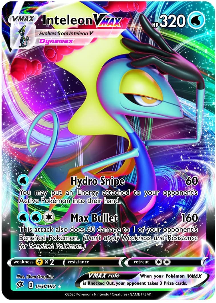 Pokemon TCG: Inteleon VMAX League Battle Deck