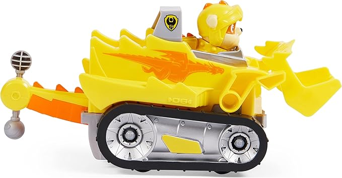 Spin Master 6063587 PAW Patrol Rescue Knights Rubble Transforming Toy Car with Collectible Action Figure