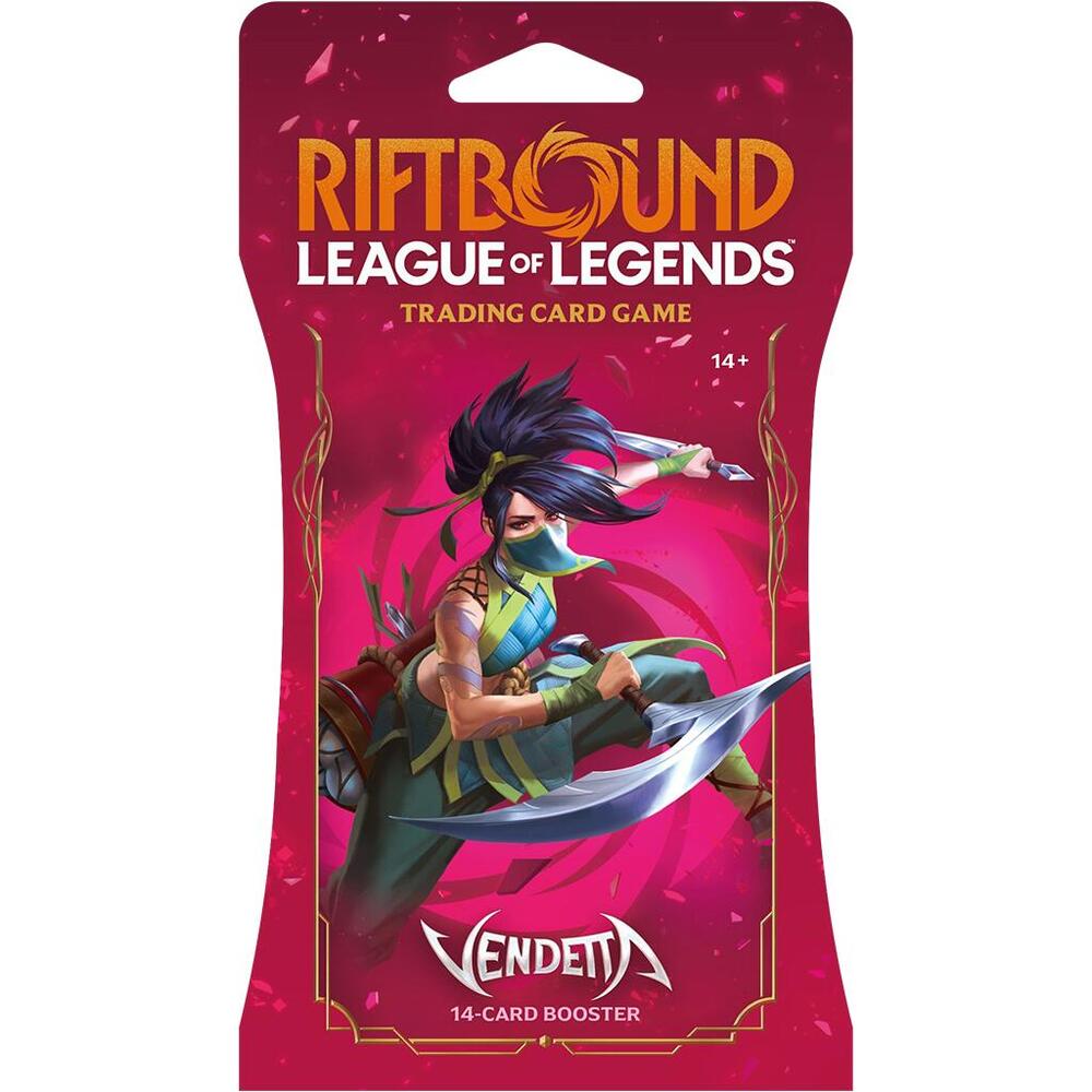 Riftbound: League of Legends TCG Vendetta Sleeved Booster Pack - 14 Cards