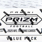 2025 Panini Prizm Football Trading Cards Fat Pack 12ct Box