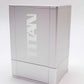 Silver Satin Titan Solid Box Gods Premium High Strength Deck Box Case Protector