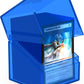 Ultimate Guard Boulder 100+ Clear, Deck Case for 100 Double-Sleeved TCG Cards, Sapphire, Secure & Durable Storage for Trading Card Games, Transparent