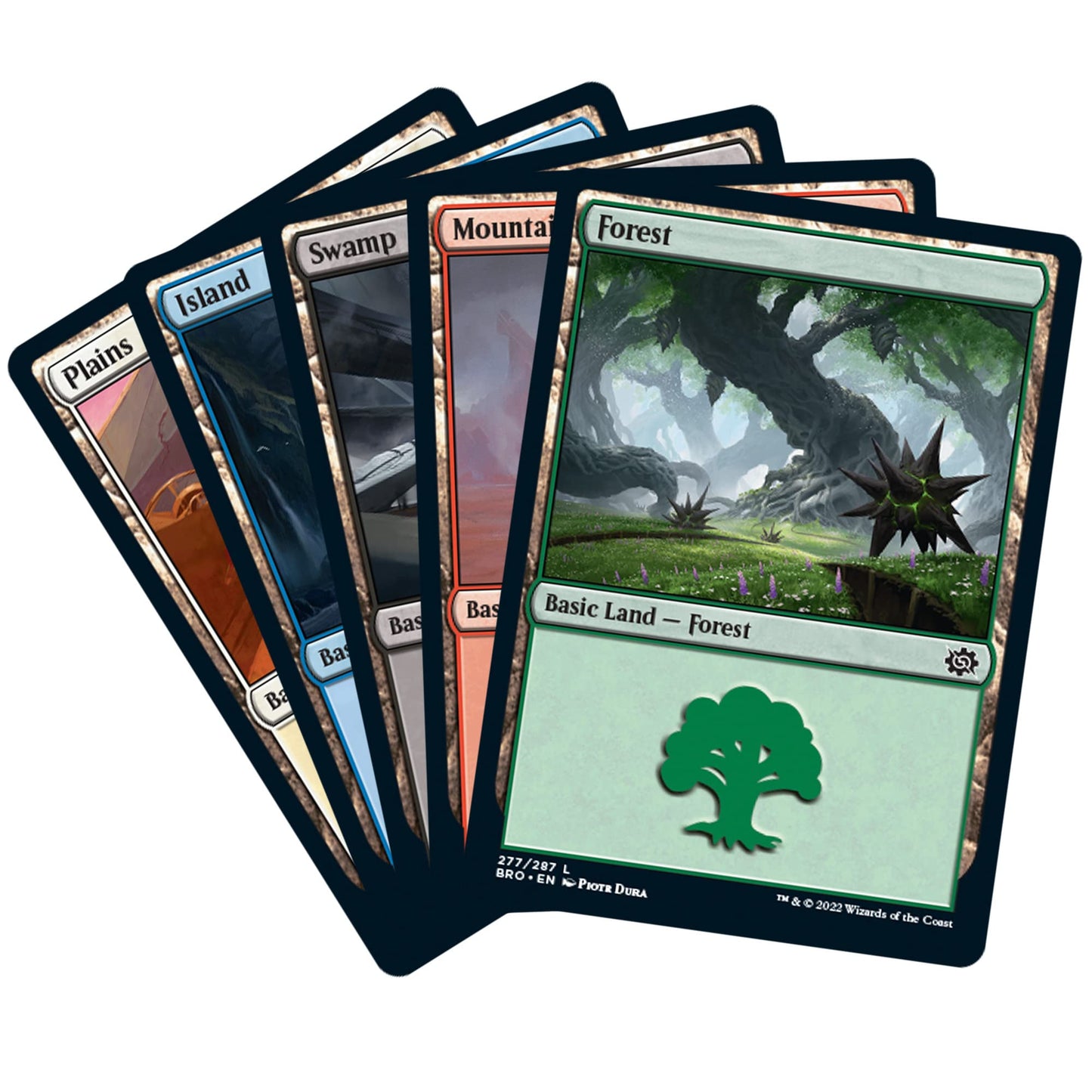 Magic: The Gathering The Brothers War Bundle | 8 Set Boosters + Accessories