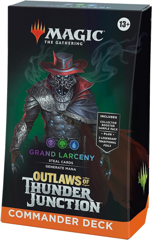 MAGIC THE GATHERING: OUTLAWS OF THUNDER JUNCTION COMMANDER DECK - GRAND LARCENY