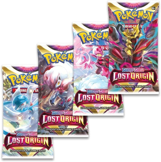 Pokemon TCG - Lost Origin - x4 Sealed Booster Pack Set - 10 Card Per Pack