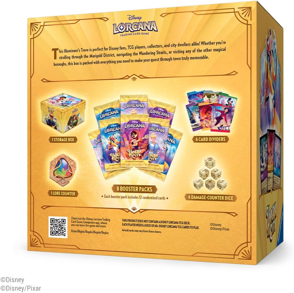 Ravensburger Disney Lorcana TCG: Hyperia City Illumineer's Trove