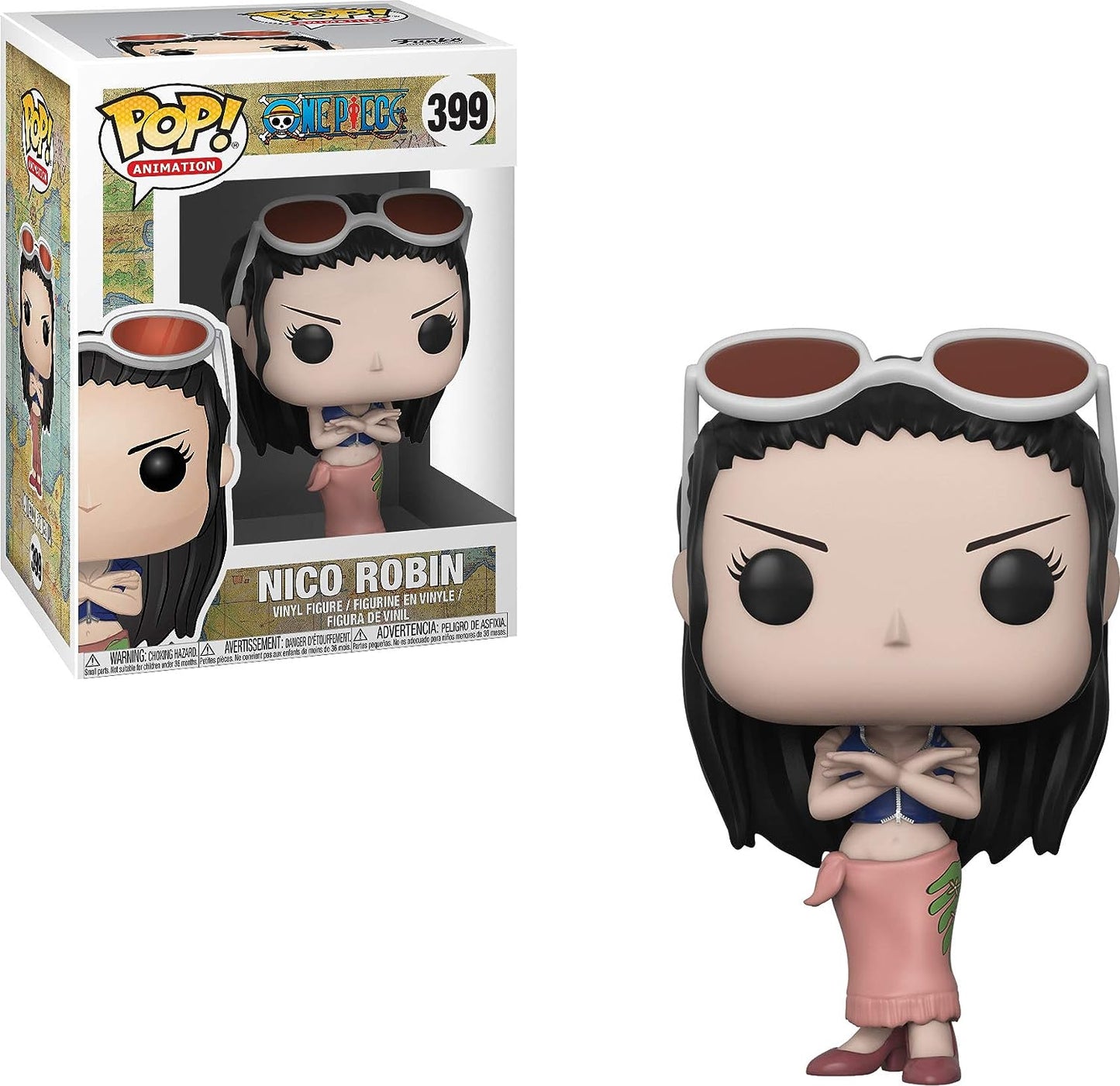 Funko Pop Animation: One Piece - Nico Robin Collectible Figure, Multicolor