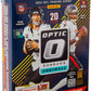 2024 Panini Donruss Optic Football Trading Card Hanger Box (Purple Scope Parallels)