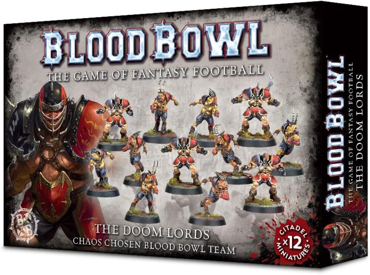 Games Workshop - Blood Bowl - Chaos Chosen Blood Bowl Team: The Doom Lords