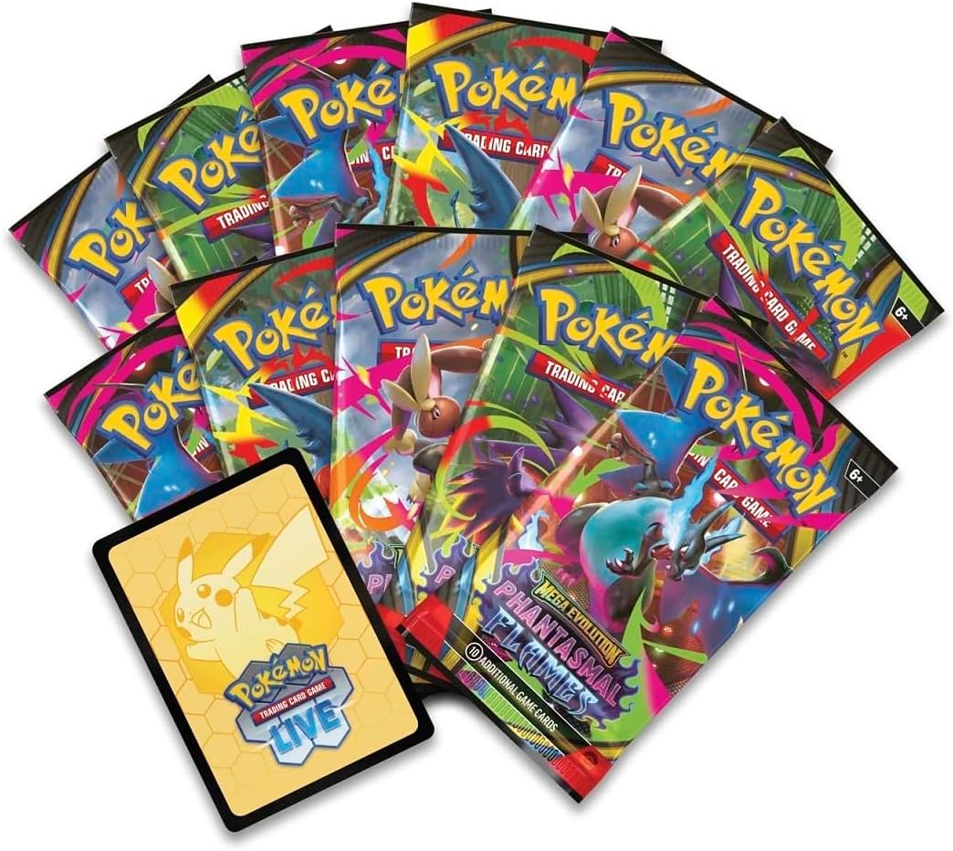 Pokemon TCG: Mega Evolution-Phantasmal Flames Pokémon Center Elite Trainer Box