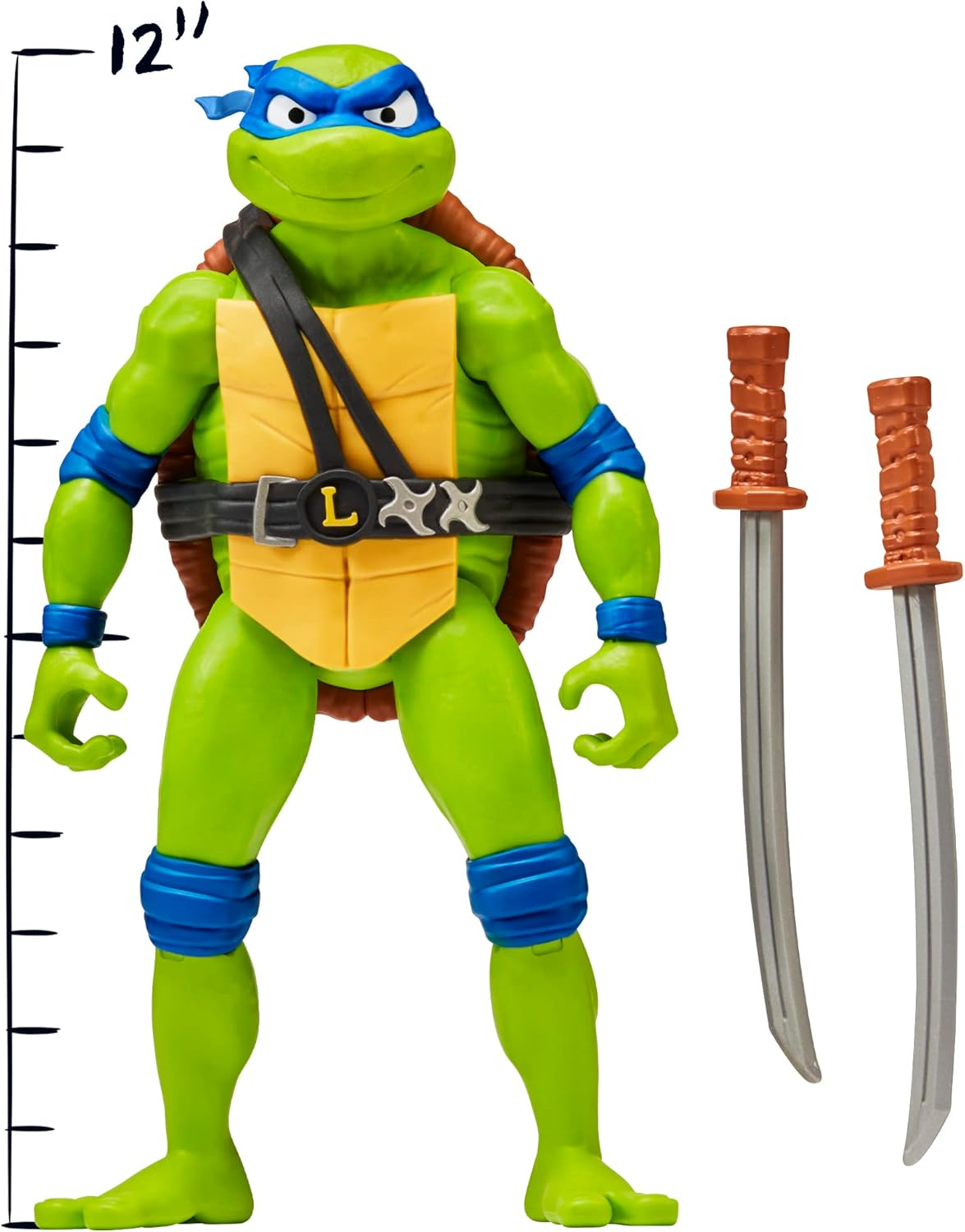 Teenage Mutant Ninja Turtles: Mutant Mayhem 12” Giant Leonardo Figure by Playmates Toys