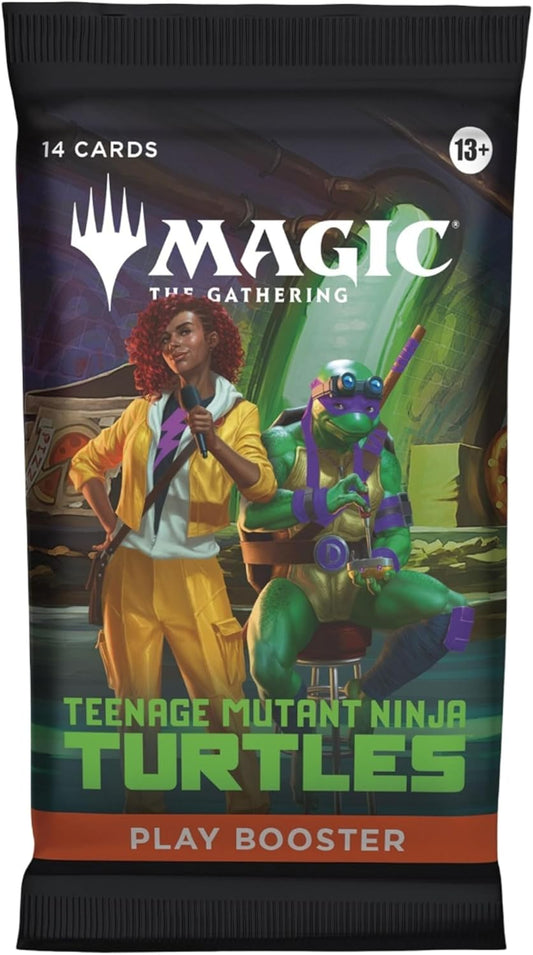 Magic: The Gathering Teenage Mutant Ninja Turtles - Play Booster Pack - 14 Cards - Presale Ships 03/06/2026