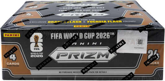 2026 Panini Prizm World Cup Soccer Trading Cards 24 Count Retail Box