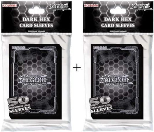 Yu-Gi-Oh!: Dark Hex Card Sleeve (2 Pack)