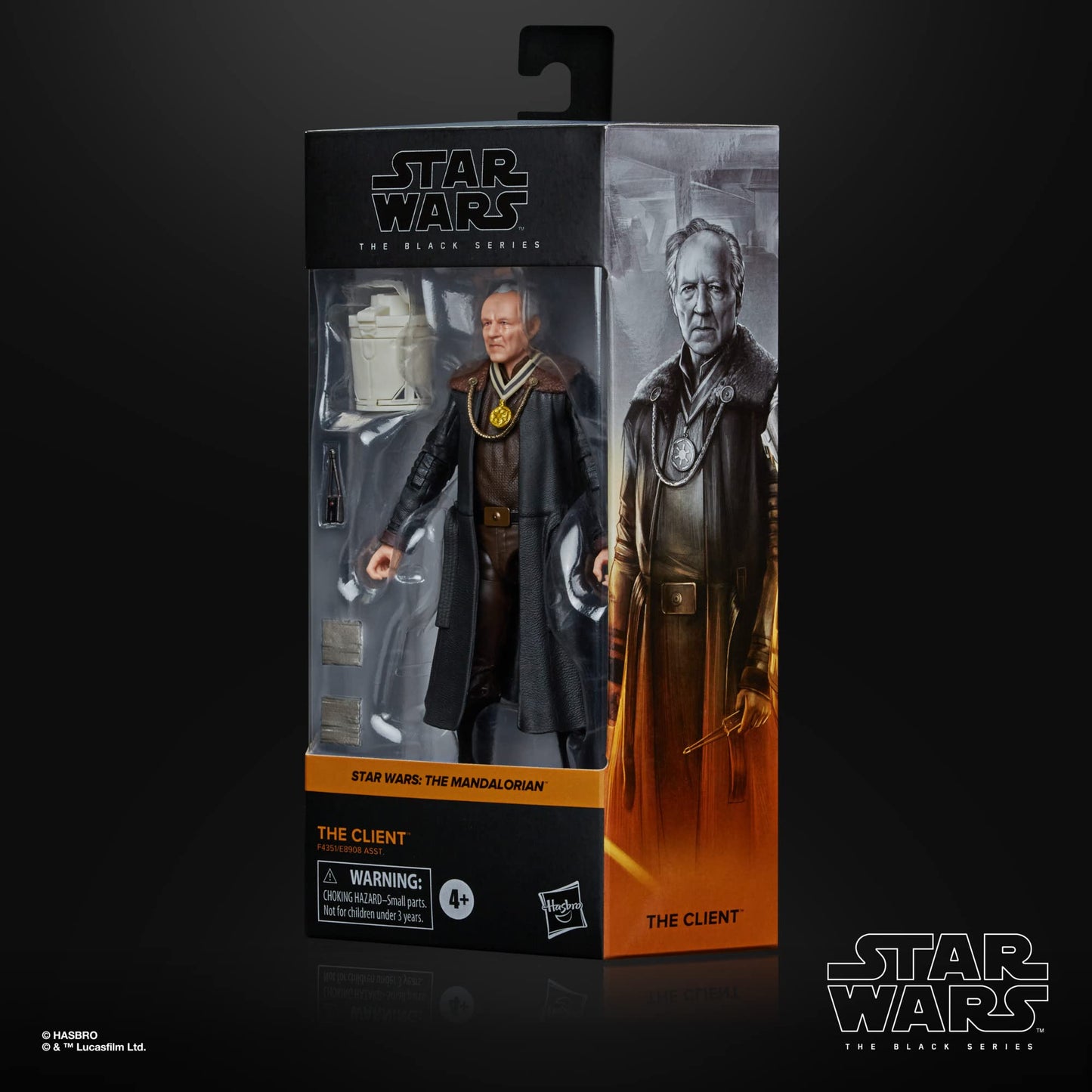Star Wars The Black Series The Client Toy 6-Inch-Scale The Mandalorian Collectible Action Figure, Toys for Kids Ages 4 and Up