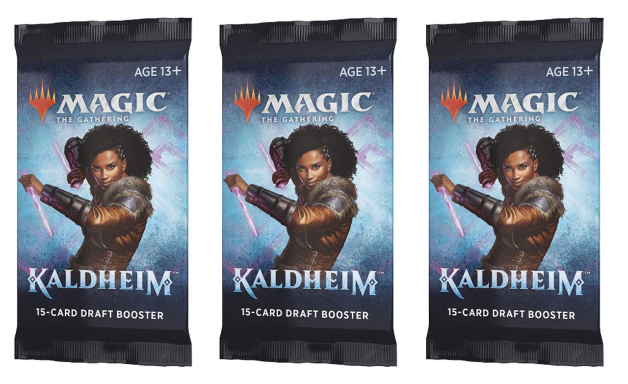 3 Packs MTG Draft Booster Pack Lot MTG Kaldheim