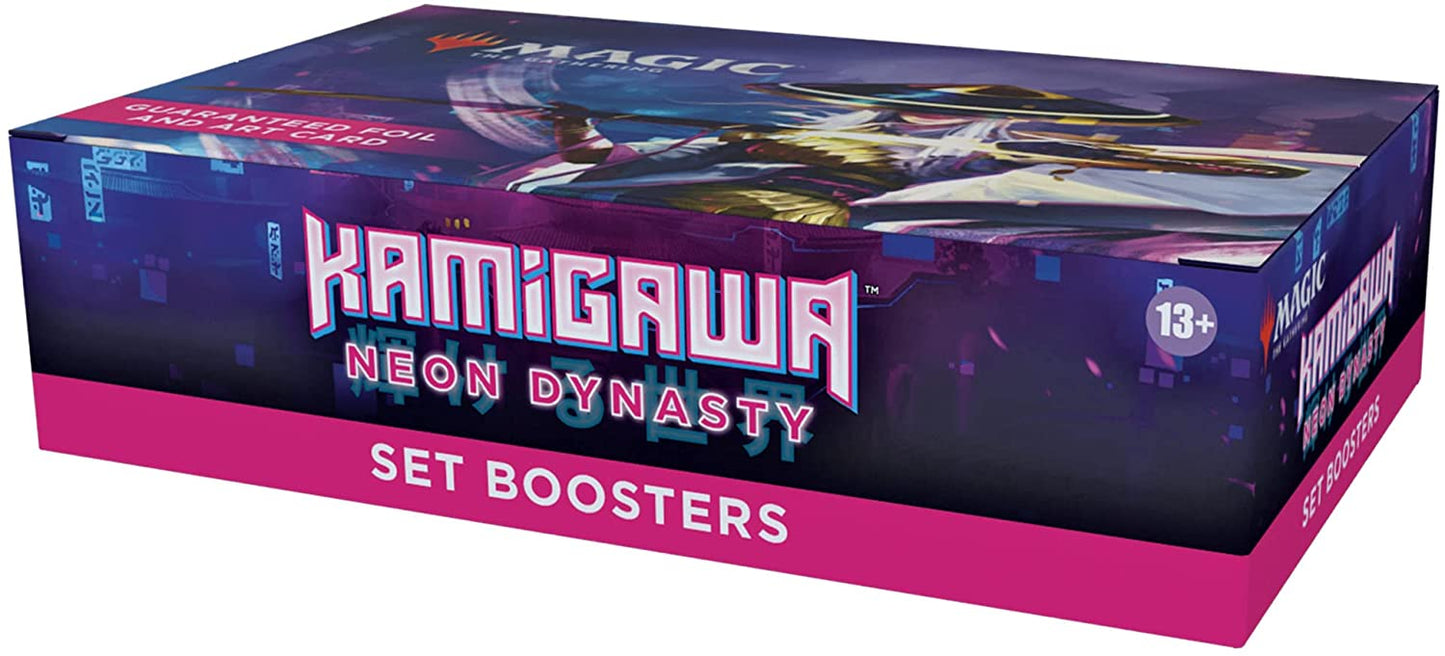 Magic: The Gathering Set Booster Box Case - Kamigawa: Neon Dynasty (Case of 6)