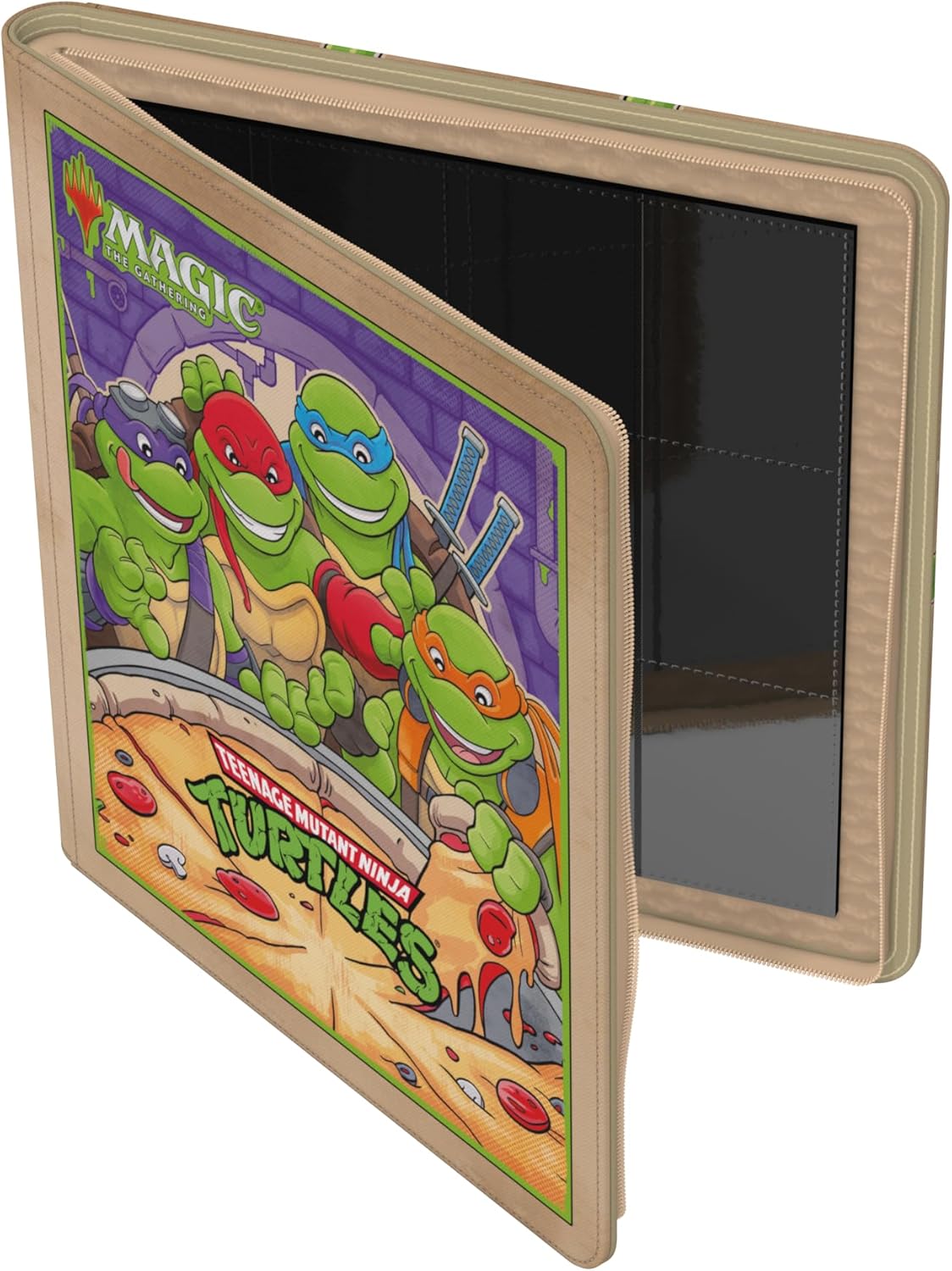 Ultimate Guard - Zipfolio 480 Xenoskin - Magic: The Gathering Universes Beyond - Teenage Mutant Ninja Turtles - Pizza Box