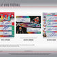 Leaf 2025 Vivid Football Jumbo Hobby Box