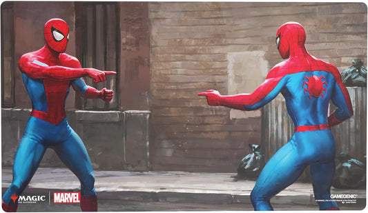 Gamegenic Magic: The Gathering Marvel's Spider-Man Prime PLAYMAT - Premium 61x35cm Game Mat with Cushioning, Anti-Slip Back & Flat Stitching, Official MTG Accessory