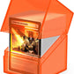 Ultimate Guard Boulder 100+ Clear, Deck Case for 100 Double-Sleeved TCG Cards, Poppy Topaz, Secure & Durable Storage for Trading Card Games, Transparent