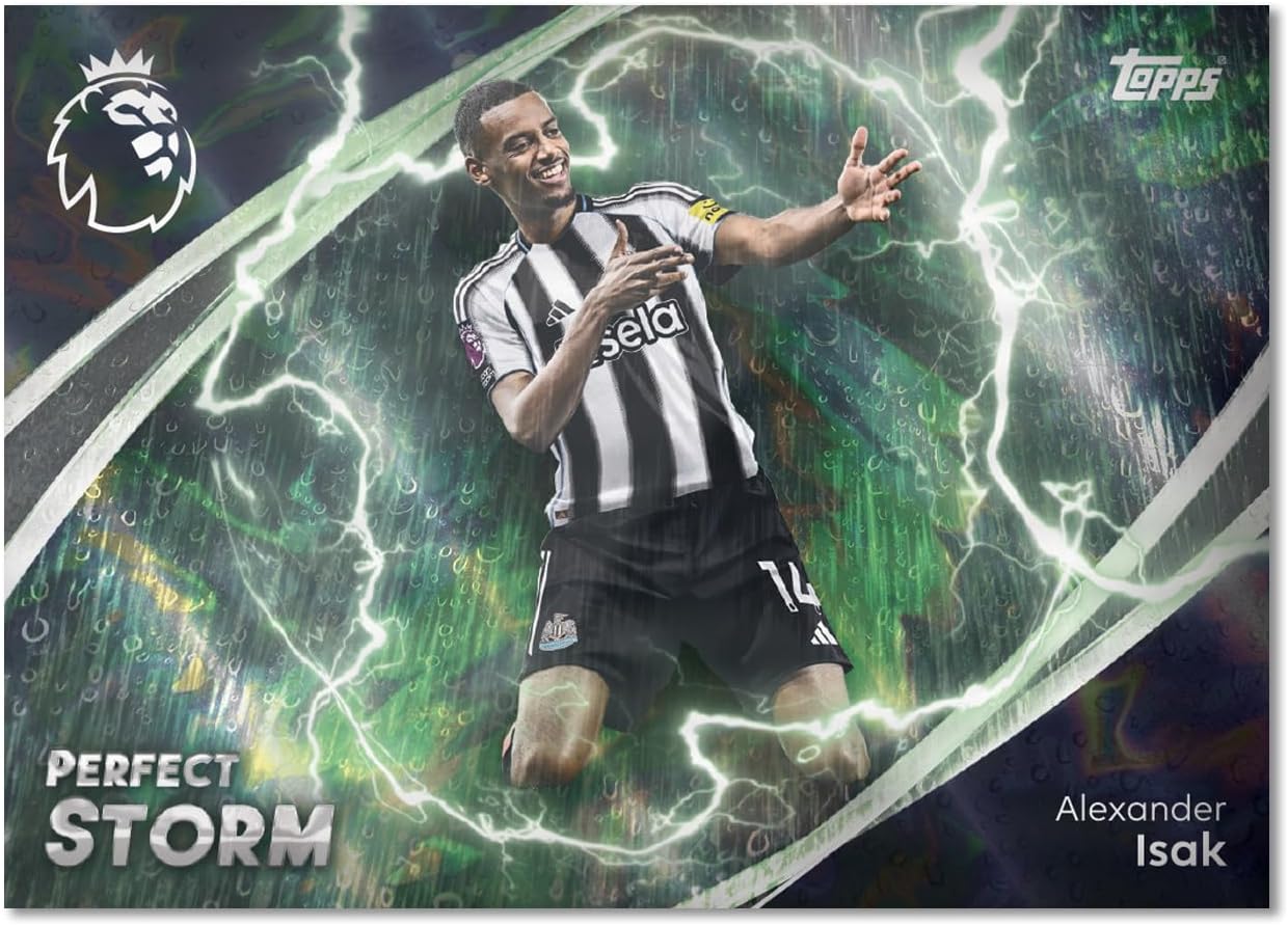 Topps Premier League 2026 - Debut Edition - Golden Boot Tin - contains 57 cards including 7 exclusive Golden Boot LE cards