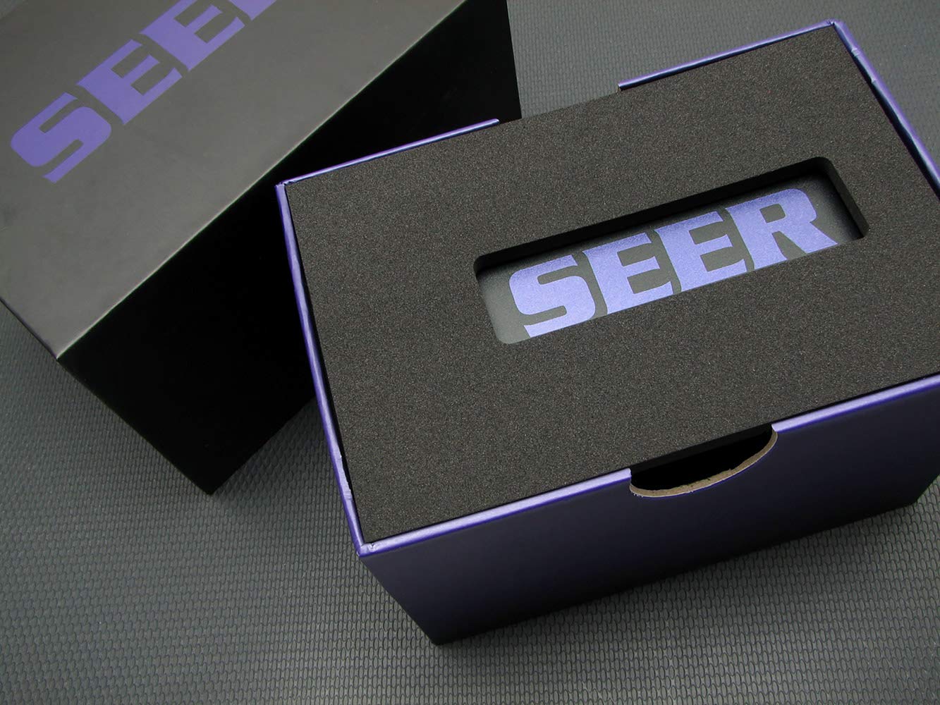 Purple Satin Seer Box Gods Premium High Strength Deck Box Case Protector