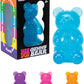 Schylling NeeDoh Gummy Bear - Sensory Fidget Toy with Jelly-Like Filling - 3.5" Tall - Colors May Vary (Pack of 1)