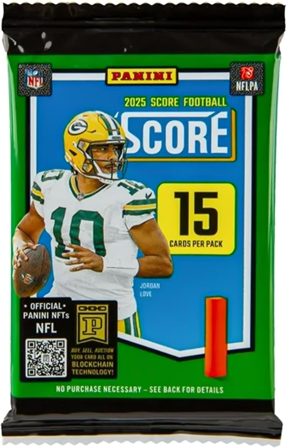 Panini 2025–26 Score NFL Football Mega Box – Official Trading Cards – Mega Box Exclusive Parallels, Rookie Cards & Inserts