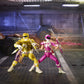 Hasbro Power Rangers x TMNT Lightning Mike and April as Yellow and Pink Rangers Action Figure 2-Pack