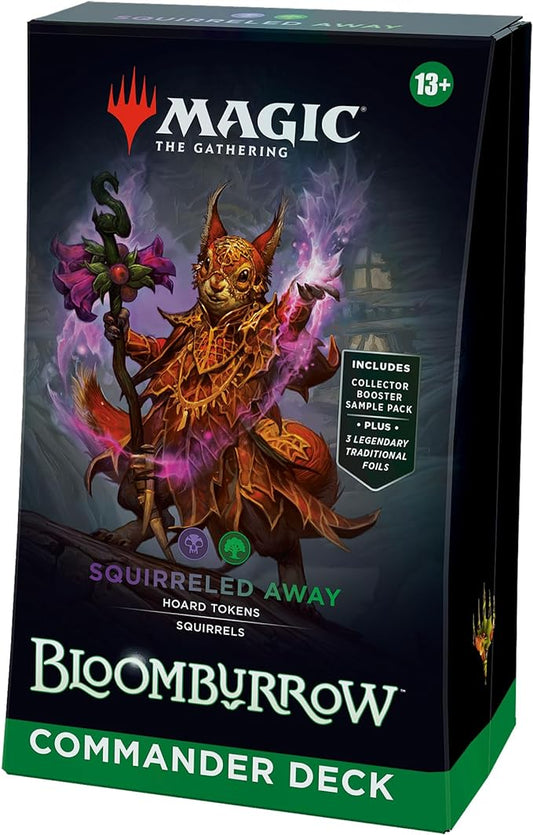 MAGIC THE GATHERING: BLOOMBURROW: COMMANDER DECK: Squirreled Away PREORDER: RELEASE - 08/02/2024