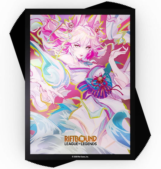 Riftbound: League of Legends - Art Sleeves: Spirit Blossom Ahri - 100ct Card Protectors