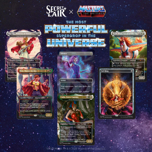 Magic: The Gathering Secret Lair x Masters of the Universe: She-Ra, Princess of Power