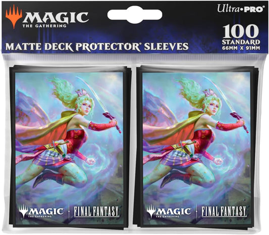Ultra PRO - Final Fantasy x Universes Beyond Terra, Herald of Hope (Commander) 100ct Deck Protector Sleeves for Magic: The Gathering | Trading Card Accessories, Collectible Card Game Gear