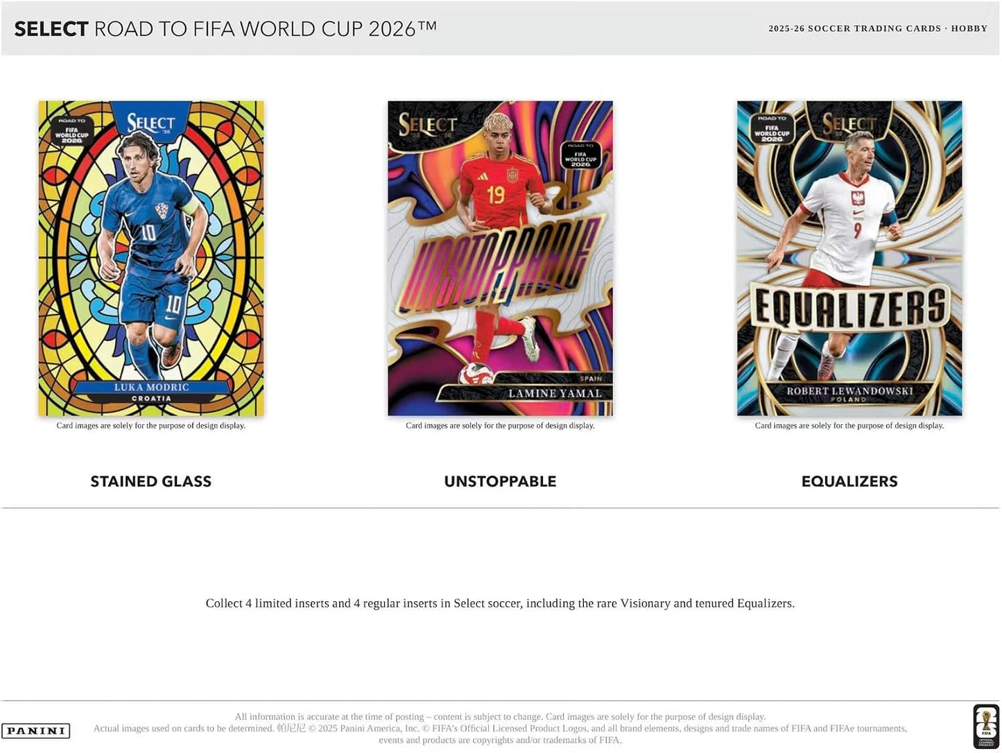 2025/26 Panini FIFA Select World Cup Soccer Hobby Box