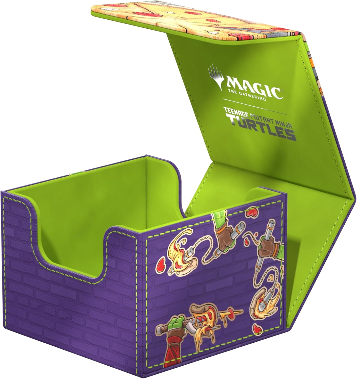 Ultimate Guard - Sidewinder 133+ Xenoskin - Magic: The Gathering Universes Beyond - Teenage Mutant Ninja Turtles - Pizza Box