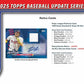 2025 Topps Update Series Baseball Hanger Trading Card Box (Find Hanger Exclusive Diamante Parallels!)