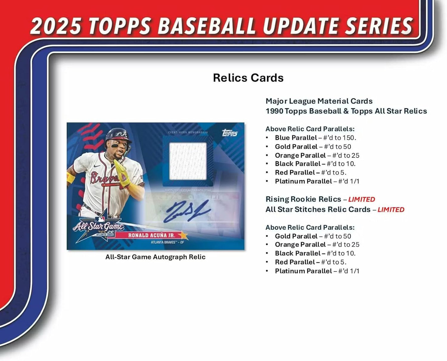 2025 Topps Update Series Baseball Hanger Trading Card Box (Find Hanger Exclusive Diamante Parallels!)