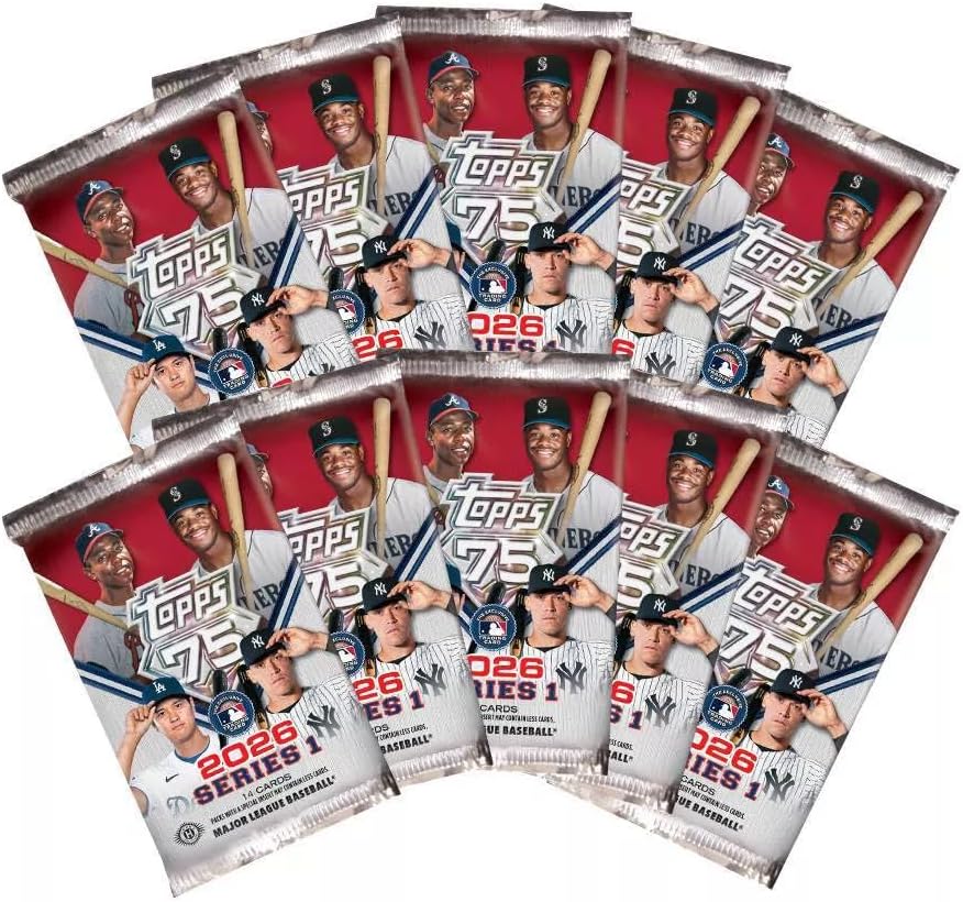 2026 Topps MLB Series 1 Baseball Trading Card Super Box