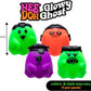 Schylling Needoh Needohween Glowy Ghost - Sensory Squeeze Toy
