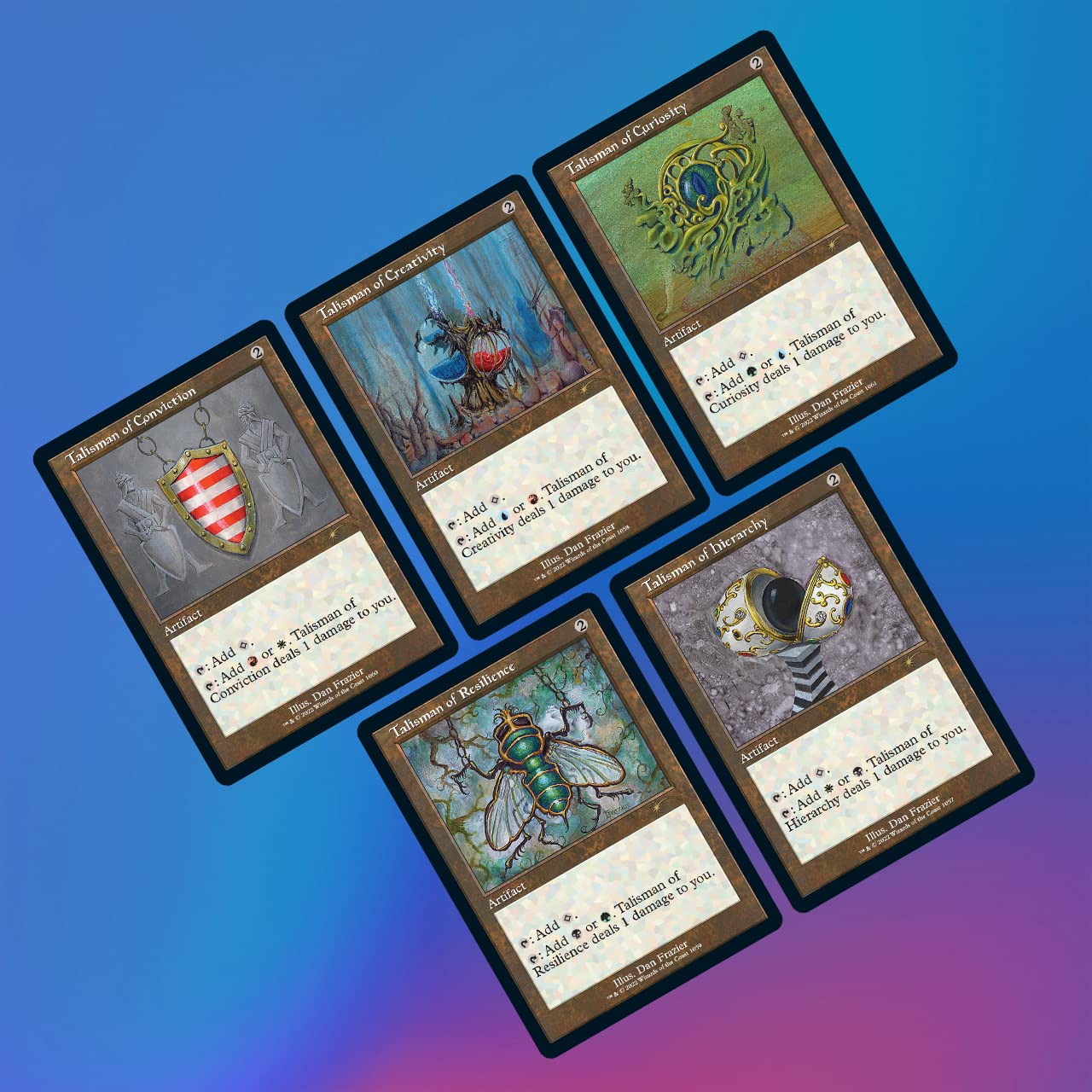 Magic The Gathering Secret Lair: Dan Frazier is Back Again: The Enemy Talismans (Non-Foil)