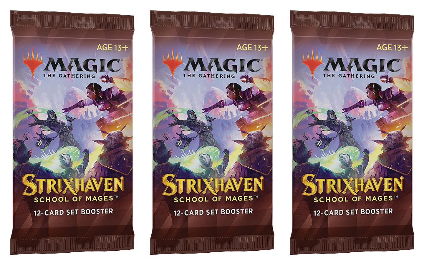 3 Packs MTG Set Booster Pack Lot MTG Strixhaven