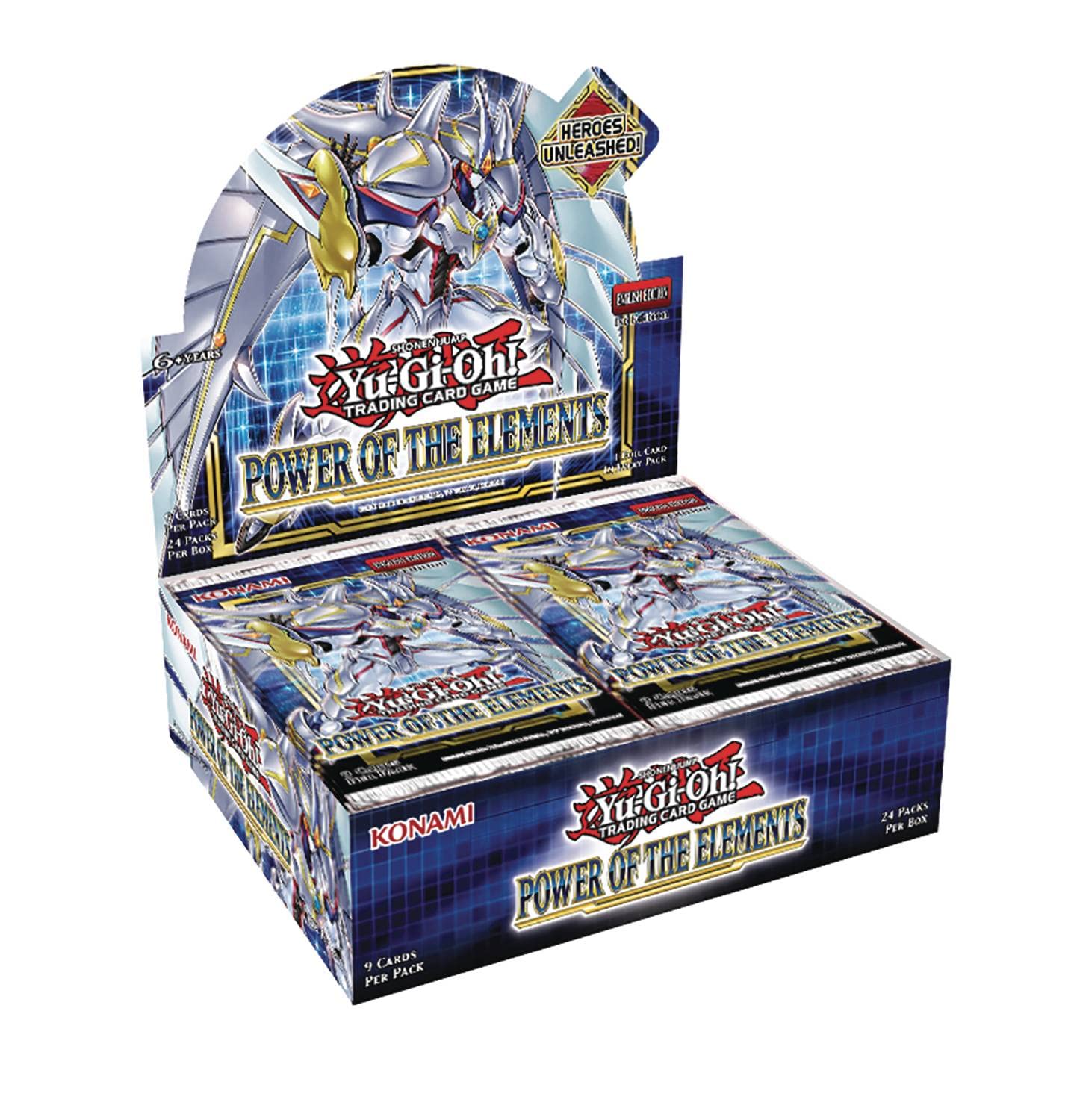 Yu-Gi-Oh! TCG: Power of The Elements Booster Display Box