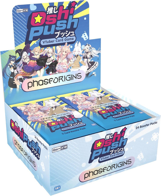 Oshi Push: Phase Origins - Phase Connect Vtubing Trading Card Game