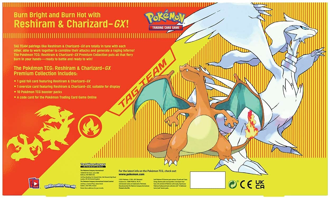 Pokemon TCG: Reshiram & Charizard GX Premium Collection