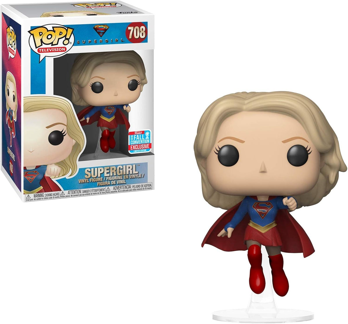 Funko POP! Television: Supergirl - Supergirl 2018 Fall Convention Shared Exclusive