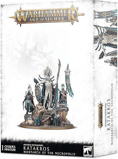 Games Workshop - Warhammer Age of Sigmar - Ossiarch Bonereapers - Katakros Mortarch of the Necropolis