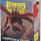 Dragon Shield | Matte Dual Standard Size Card Sleeves | 100ct - Smooth & Tough Premium TCG Sleeves - Compatible with Pokemon, One Piece, and Magic: The Gathering | Crimson & Silver